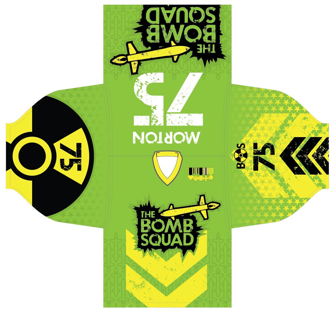 Bomb Squad Custom Roller Hockey Jersey