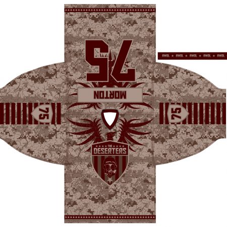 The Deserters Custom Roller Hockey Jersey