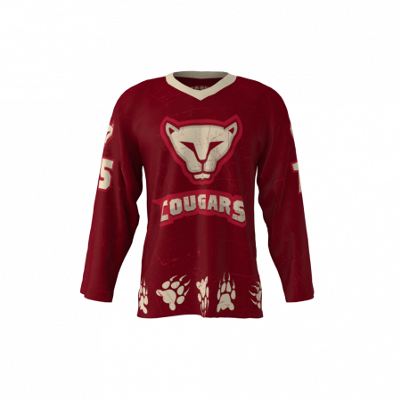 Cougars Custom Hockey Jersey