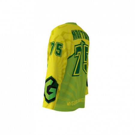Gang Green Custom Hockey Jersey
