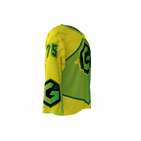 Gang Green Custom Hockey Jersey