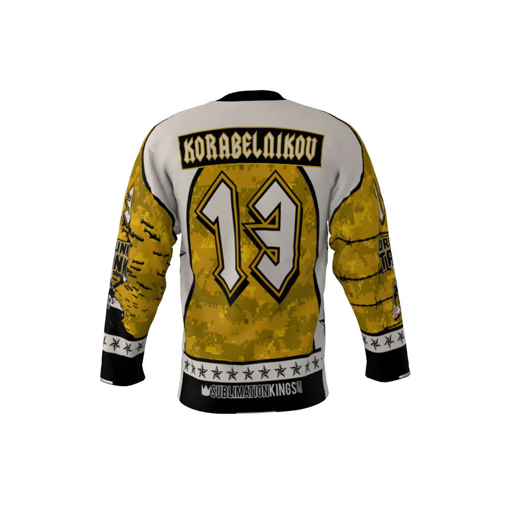 Drunk Tank Custom Hockey Jersey