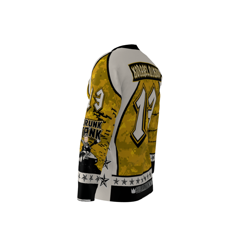 Drunk Tank Custom Hockey Jersey