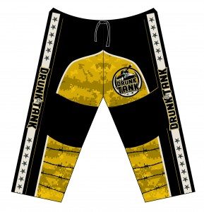 Drunk Tank Custom Roller Hockey Pants (Front)