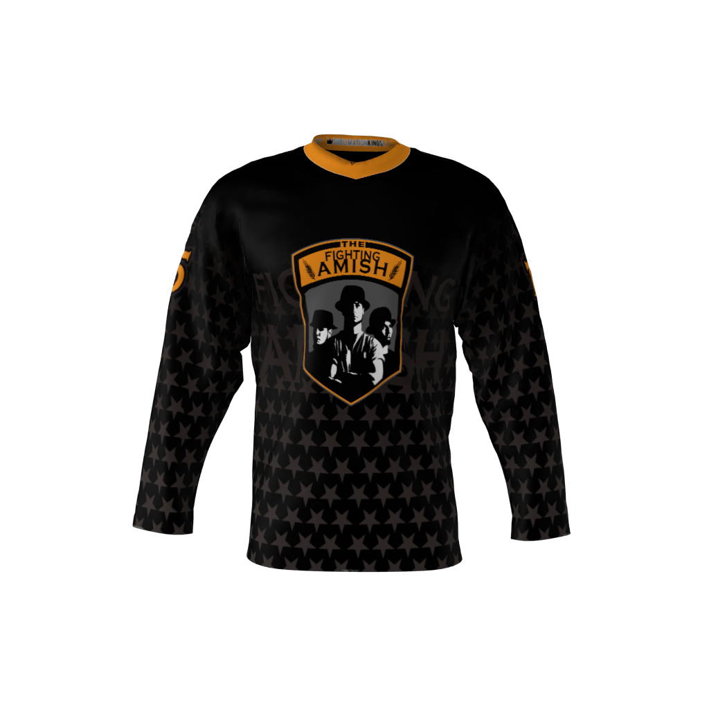 Fighting Amish Custom Hockey Jersey