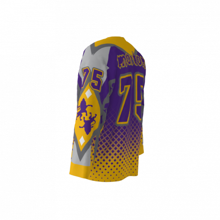 Royal Hammers Custom Hockey Jersey