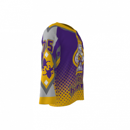 Royal Hammers Custom Hockey Jersey