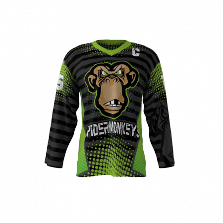 Spider Monkeys Custom Hockey Jersey