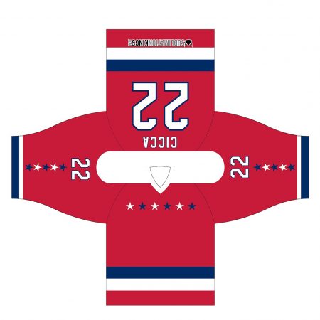 Washington 1984 Hockey Jersey Red