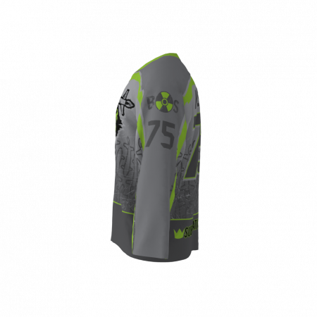 The Bomb Squad Gray Hockey Jersey