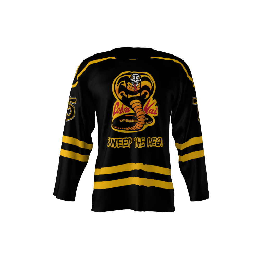 Cobra Kai Custom Hockey Jersey
