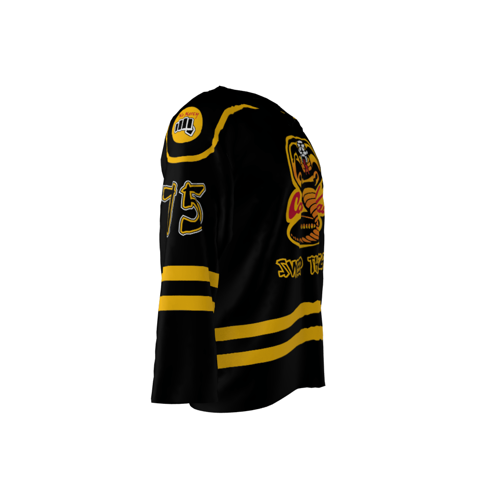 Cobra Kai Custom Hockey Jersey