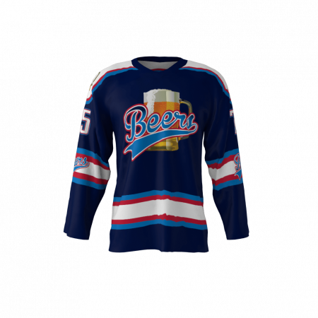 Beers Custom Hockey Jersey