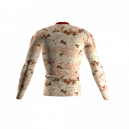 Deserters Custom Compression Shirt Back