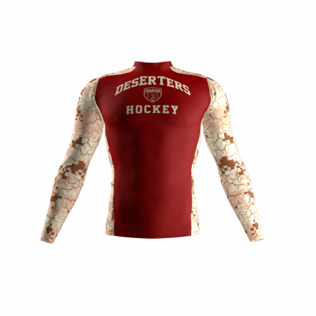 Deserters Custom Compression Shirt Front