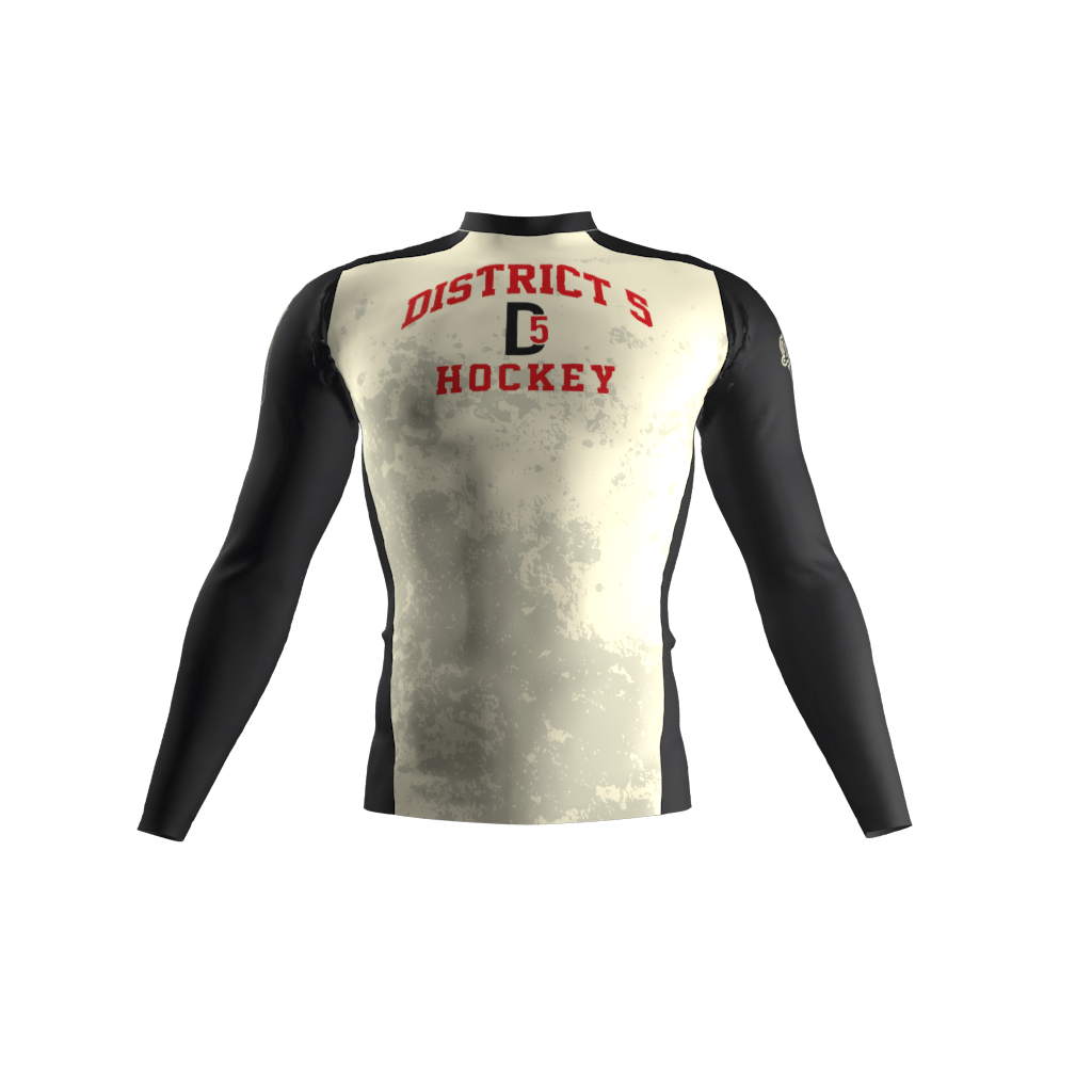 District 5 Custom Compression Shirt Front