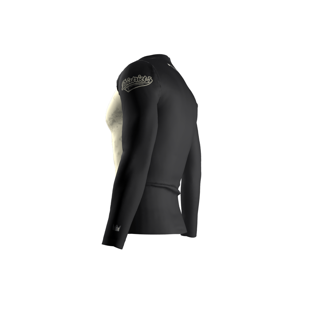 District 5 Custom Compression Shirt Left