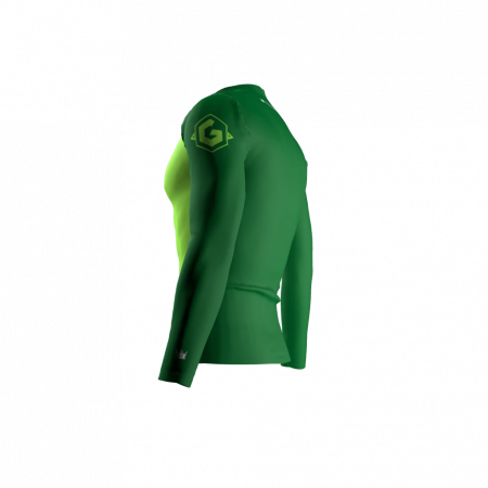 Gang Green Custom Compression Shirt Left