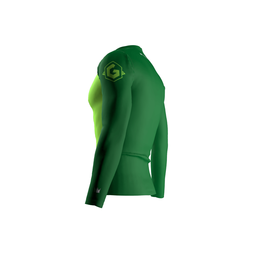 Gang Green Custom Compression Shirt Left