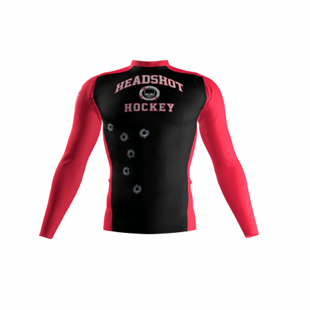 Headshot Hockey Custom Compression Shirt Front