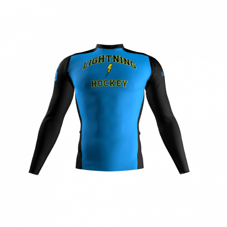 Lightning Custom Compression Shirt Front