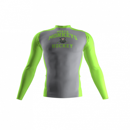 Space Monkeys Custom Compression Shirt Front