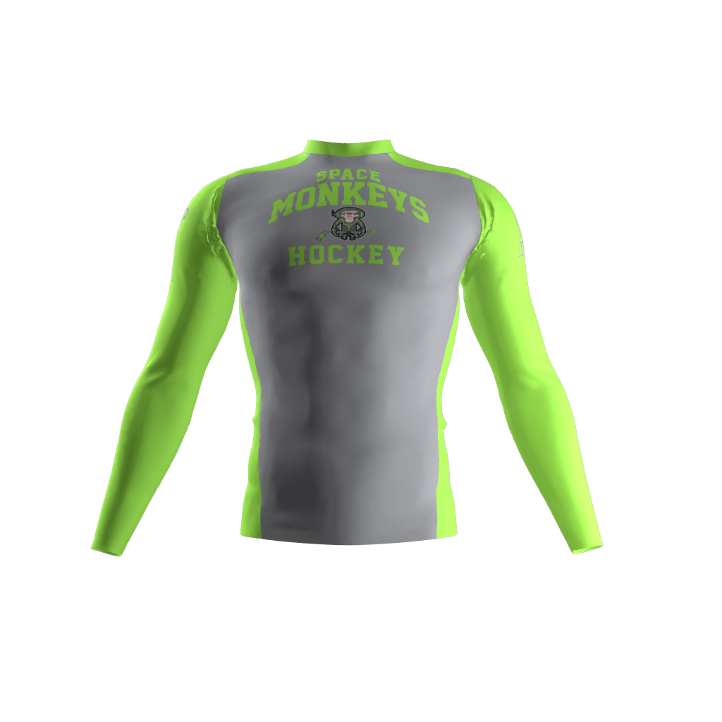 Space Monkeys Custom Compression Shirt Front