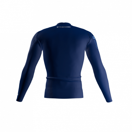 Warriors Custom Compression Shirt Back