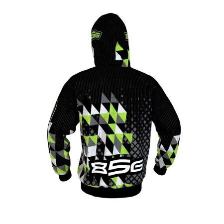 Area Code Custom Hoodie Back