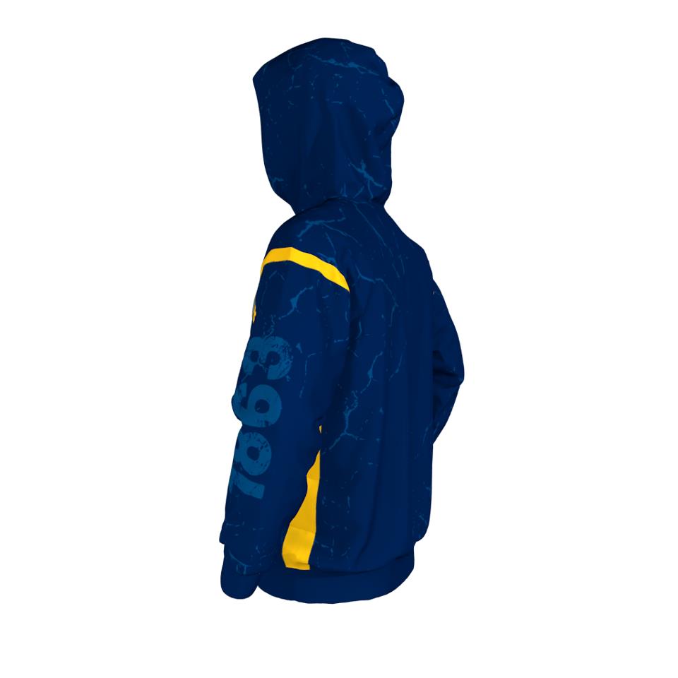 West Virginia Custom Hoodie Left