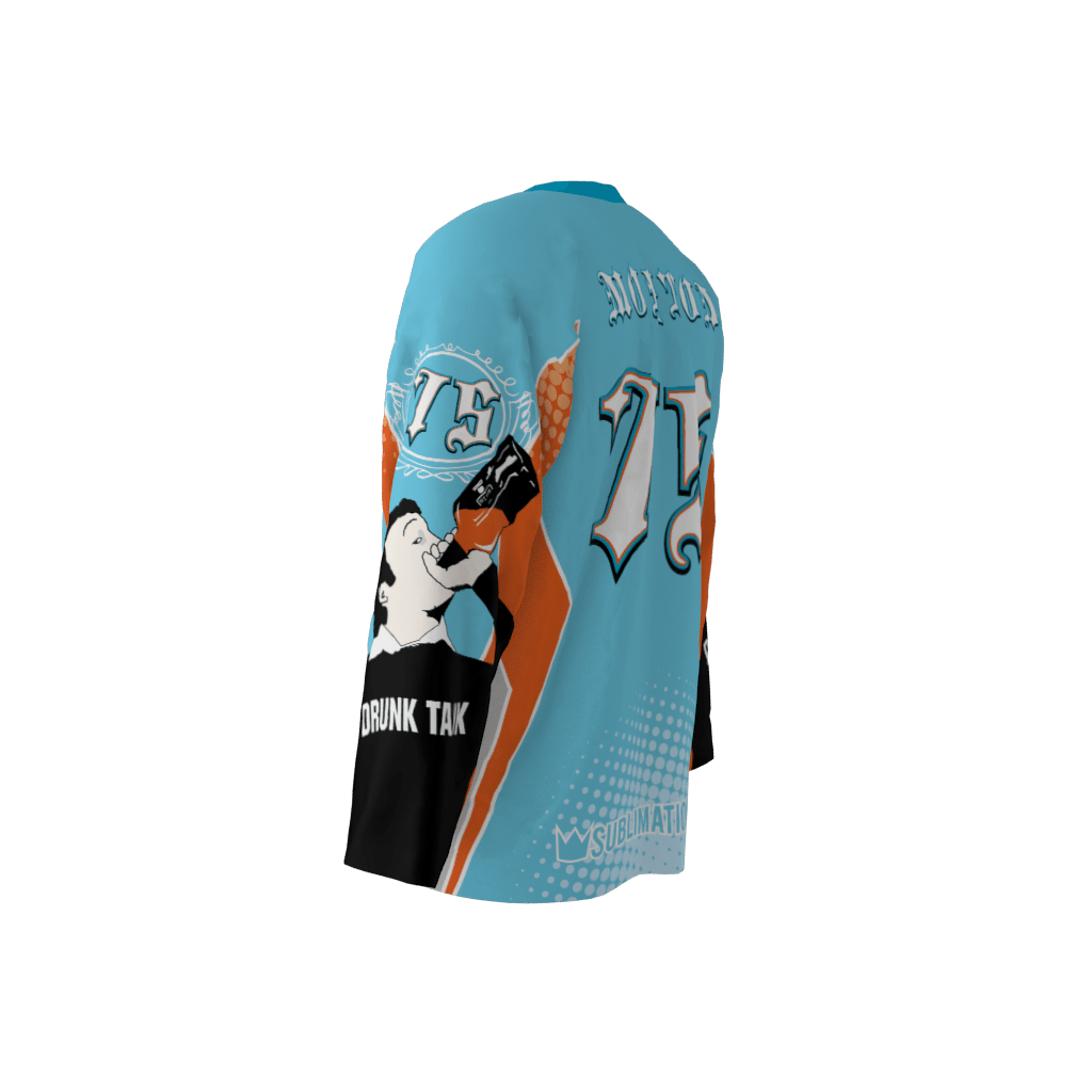 Drunk Tank Custom Hockey Jersey
