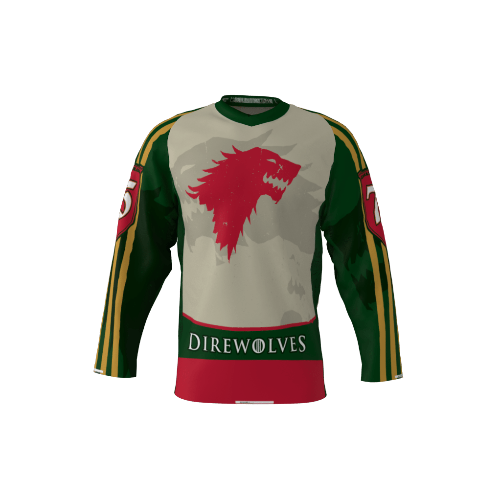 Direwolves Custom Roller Hockey Jersey