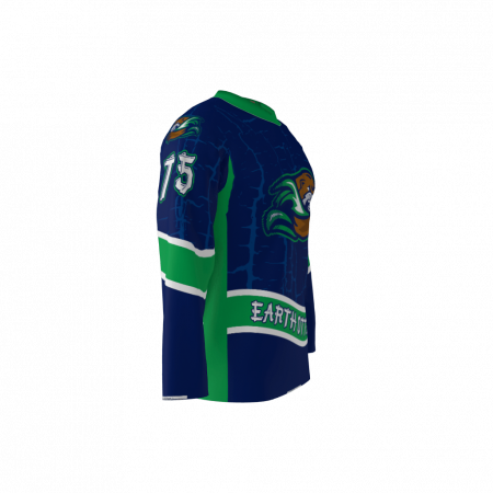 Earth Otters Custom Hockey Jersey