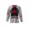 New Jersey Nightmare Gray Custom Roller Hockey Jersey
