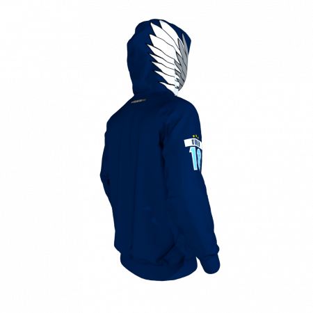 Custom Sublimated Section 8 Hockey Hoodie Back