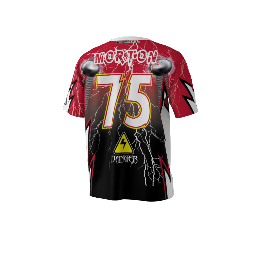 Custom Sublimated High Tension Softball Jersey Back