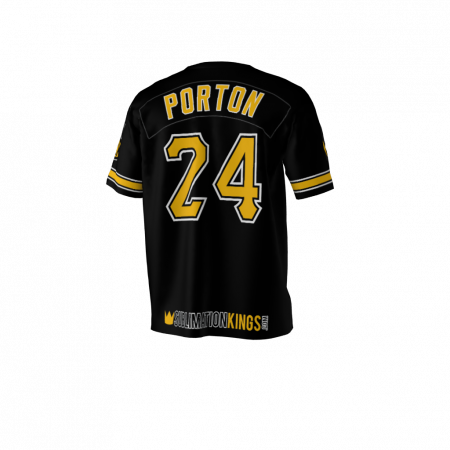 Custom Sublimated Kings Softball Jersey Back