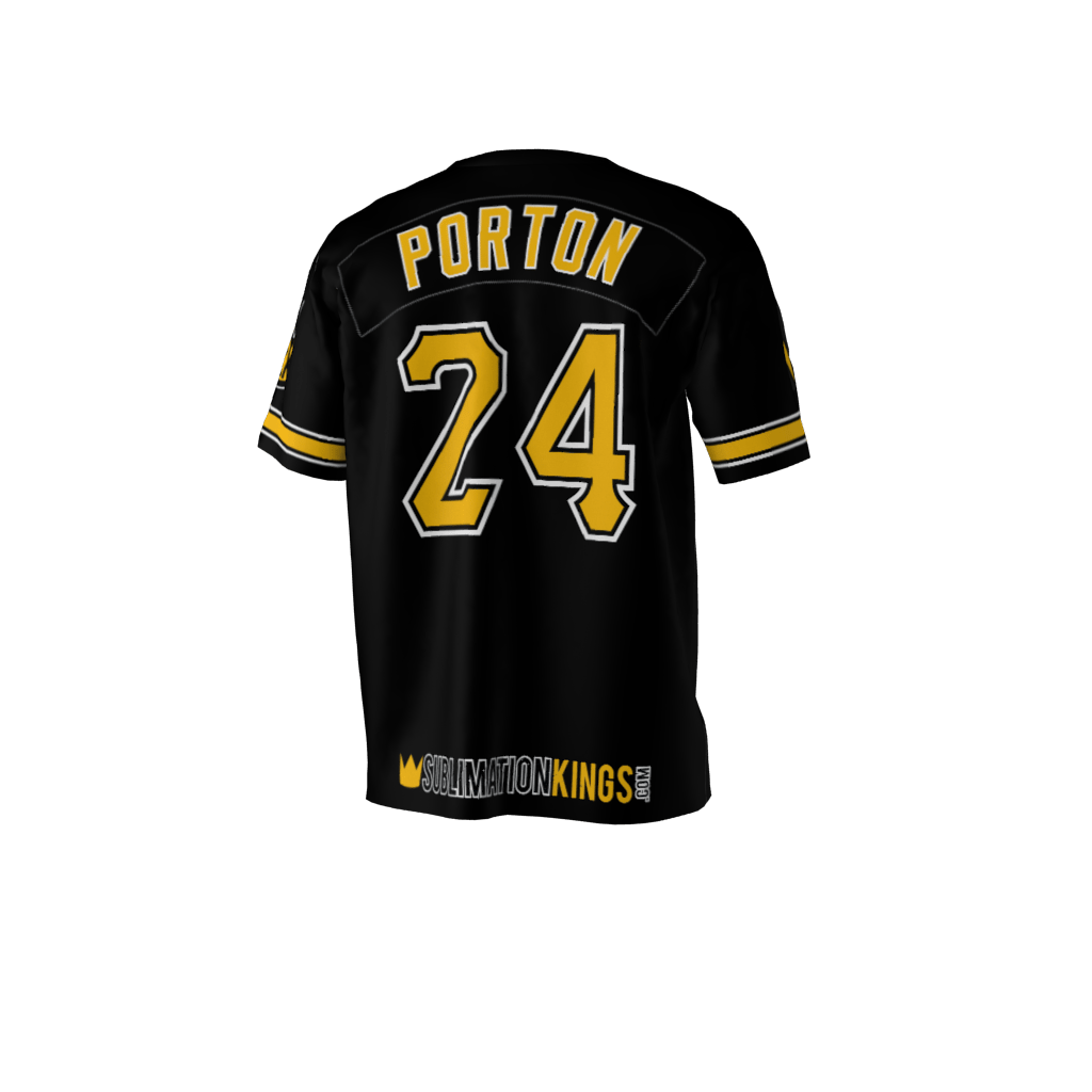 Custom Sublimated Kings Softball Jersey Back