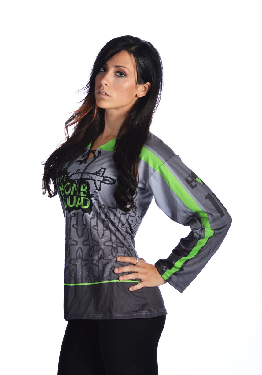 Bomb Squad Female Cut Jersey Side