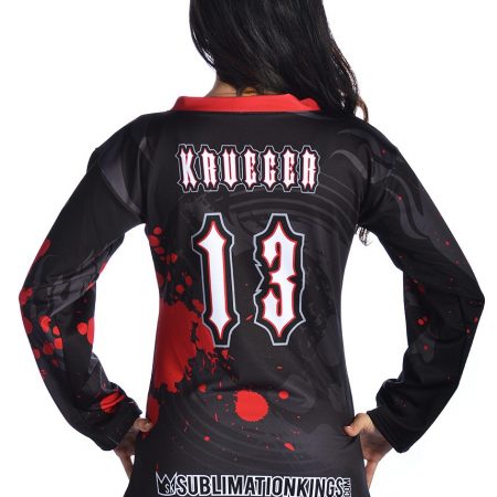 Nightmare Female Cut Jersey Back