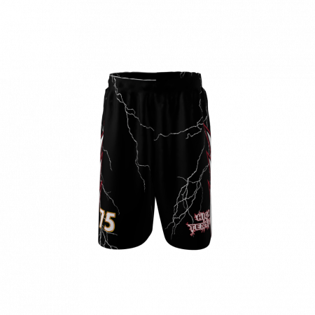 High Tension Custom Sublimated Softball Shorts Front