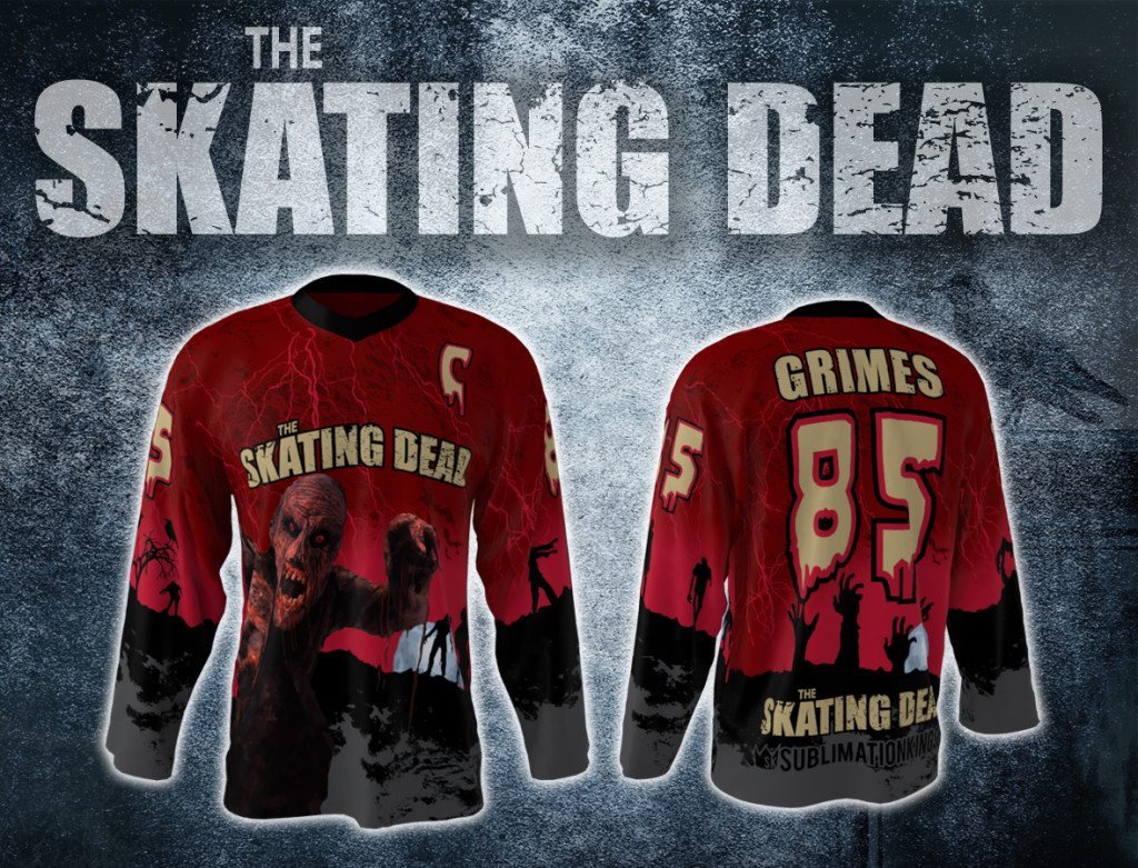 Walking Dead Hockey Jersey