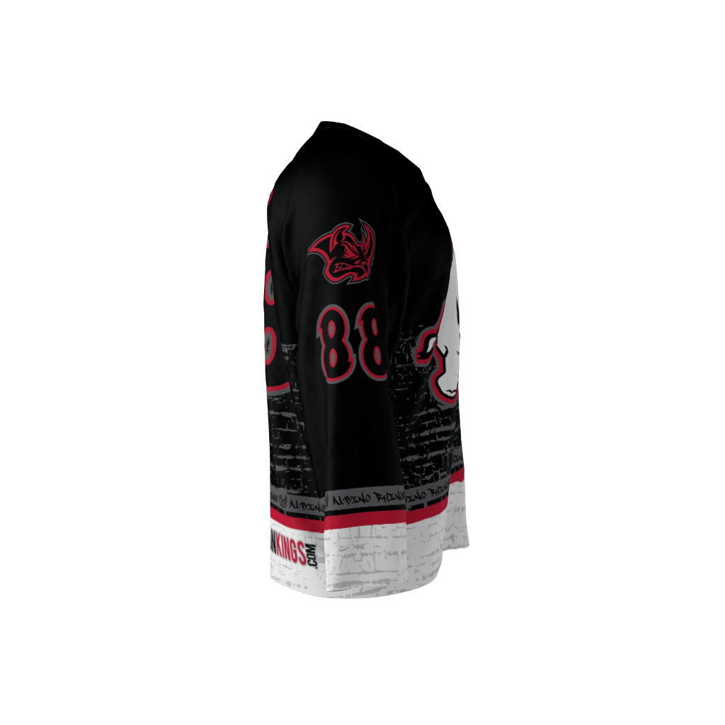 Albino Rhinos Custom Roller Hockey Jersey