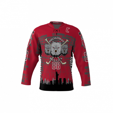 Broadway Bullies Custom Roller Hockey Jersey