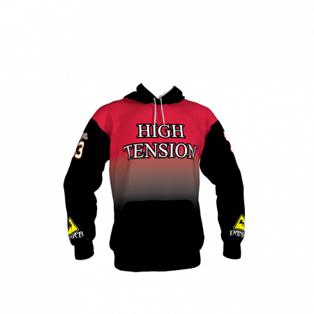 High Tension Custom Sublimated Softball Hoodie