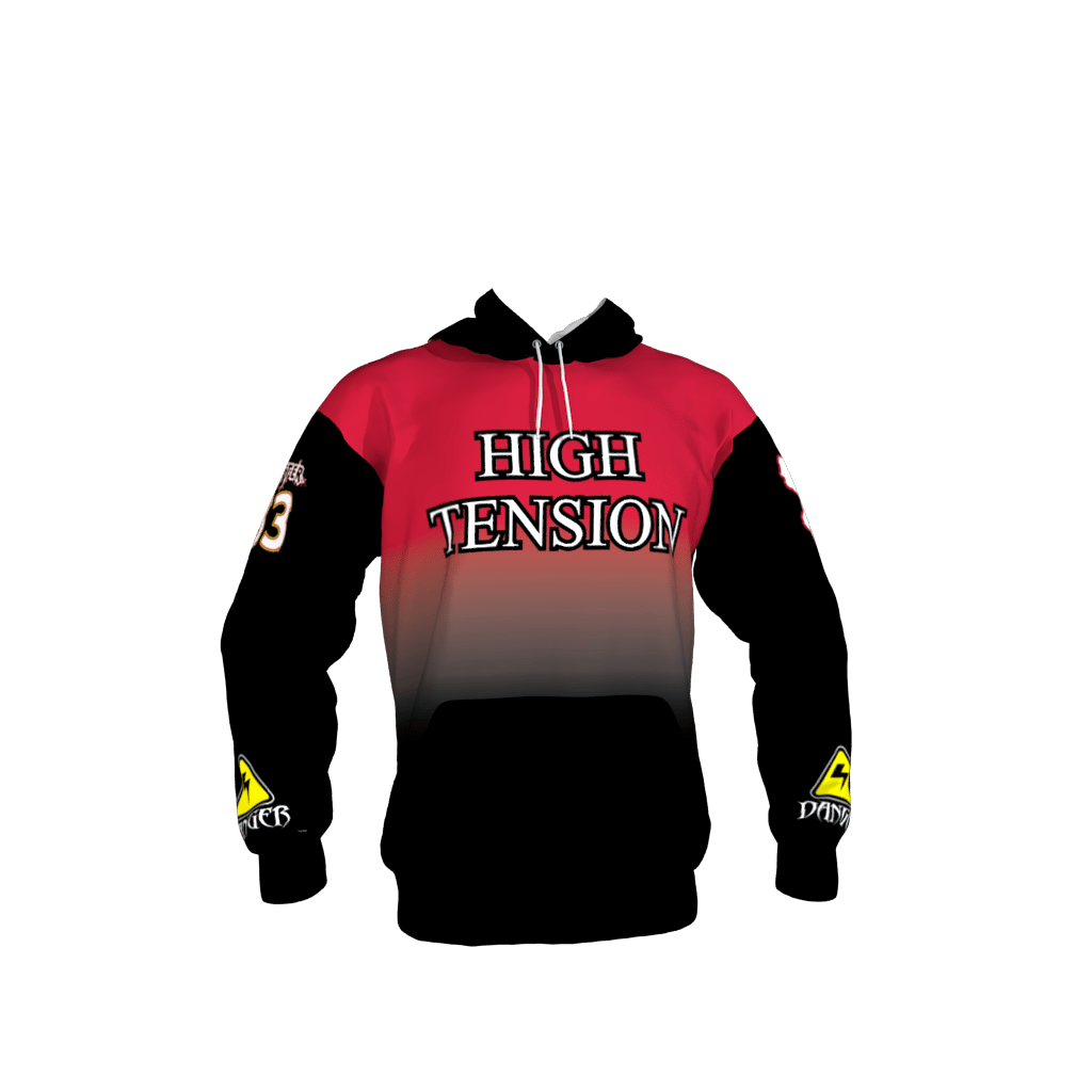High Tension Custom Sublimated Softball Hoodie