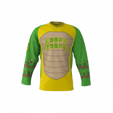 Koopa Troopas Custom Roller Hockey Jersey