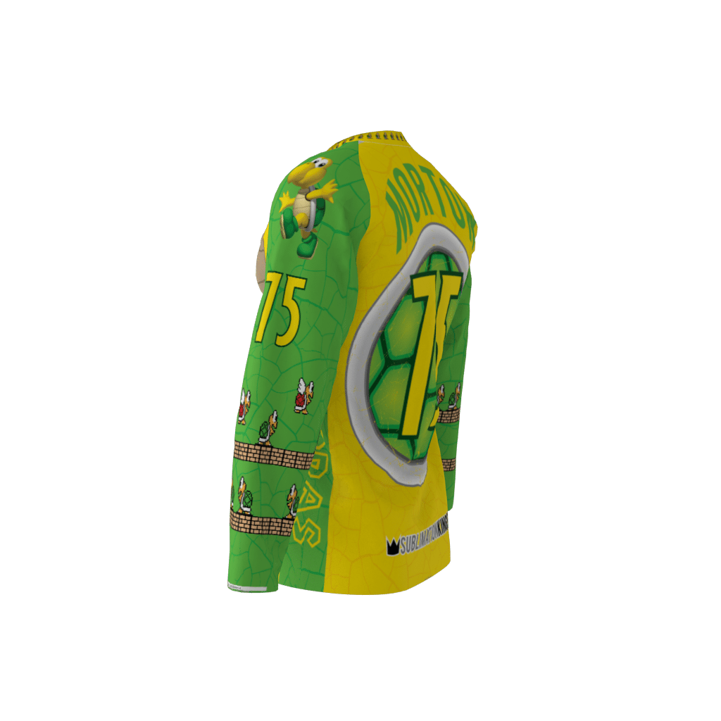 Koopa Troopas Custom Roller Hockey Jersey