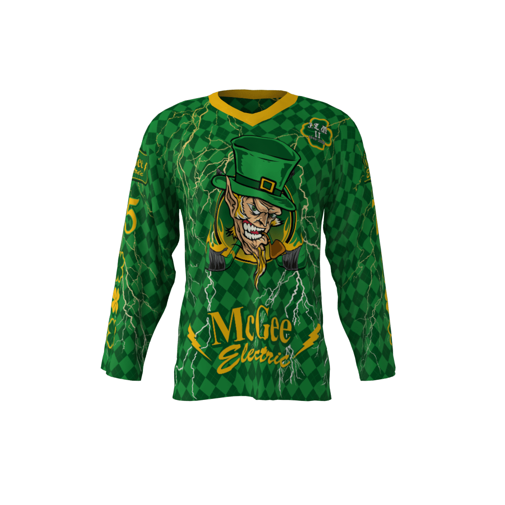 McGee Electric Custom Roller Hockey Jersey