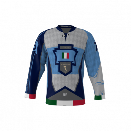 Sons Of Italy Jersey Custom Roller Hockey Jersey